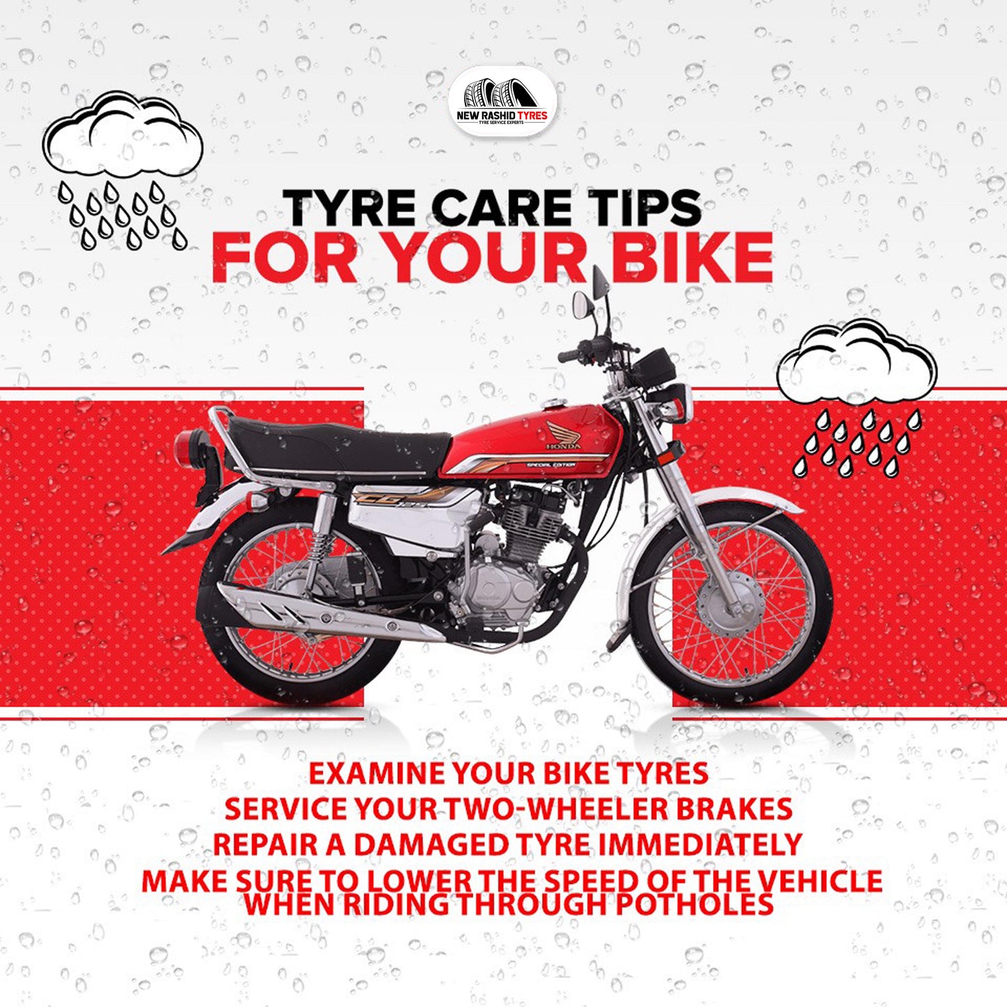 GTR GENERAL BIKE TYRE | 70CC BIKE TYRE | FRONT / REAR (1 YEAR WARRANTY)